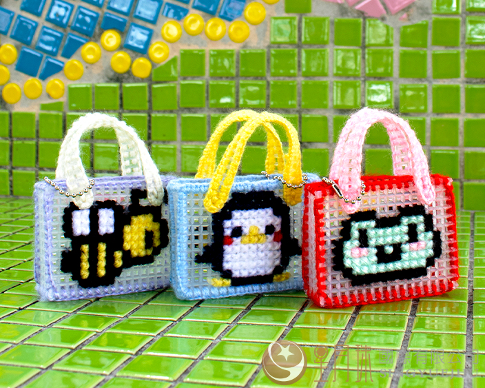 創意小提包吊飾-1入(C0078)