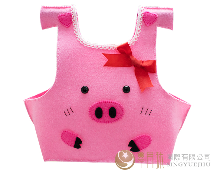 衛生紙套掛飾材料包-豬(D0043)