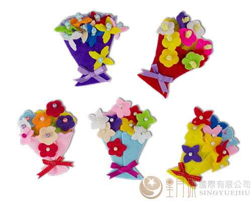 DIY不織布花束(附安全別針1個)(D0029)