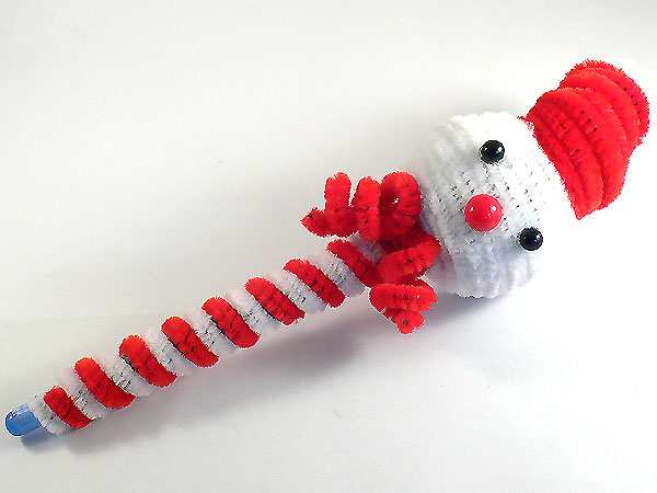 Y37毛根材料包-雪人毛根筆(J0012)