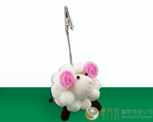 羊咩咩幼兒園MEMO夾材料包-棉花糖羊(Z003)