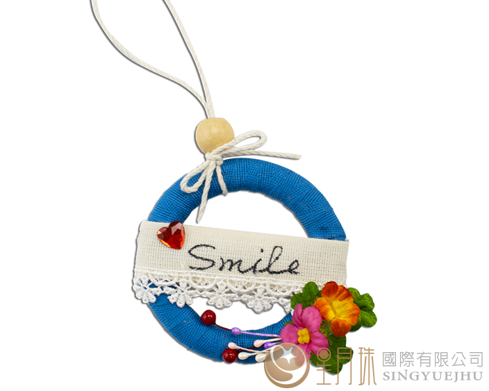 小清新吊飾-1入 藍(Z0021)