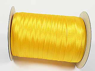 拼布用緞帶(斜布條)-13mm-金黃