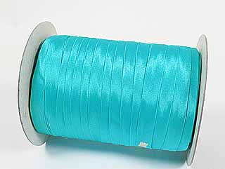 拼布用緞帶(斜布條)-13mm-淺土耳其藍