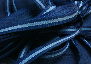 織帶-12mm-藍+深藍色