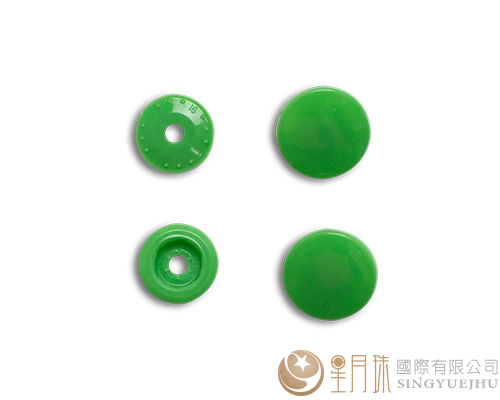 塑膠壓釦-12mm/10入-綠